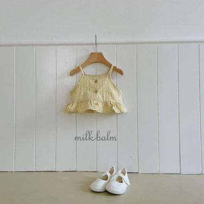 Candy Check Bustier [milk balm]（2026AW） 20