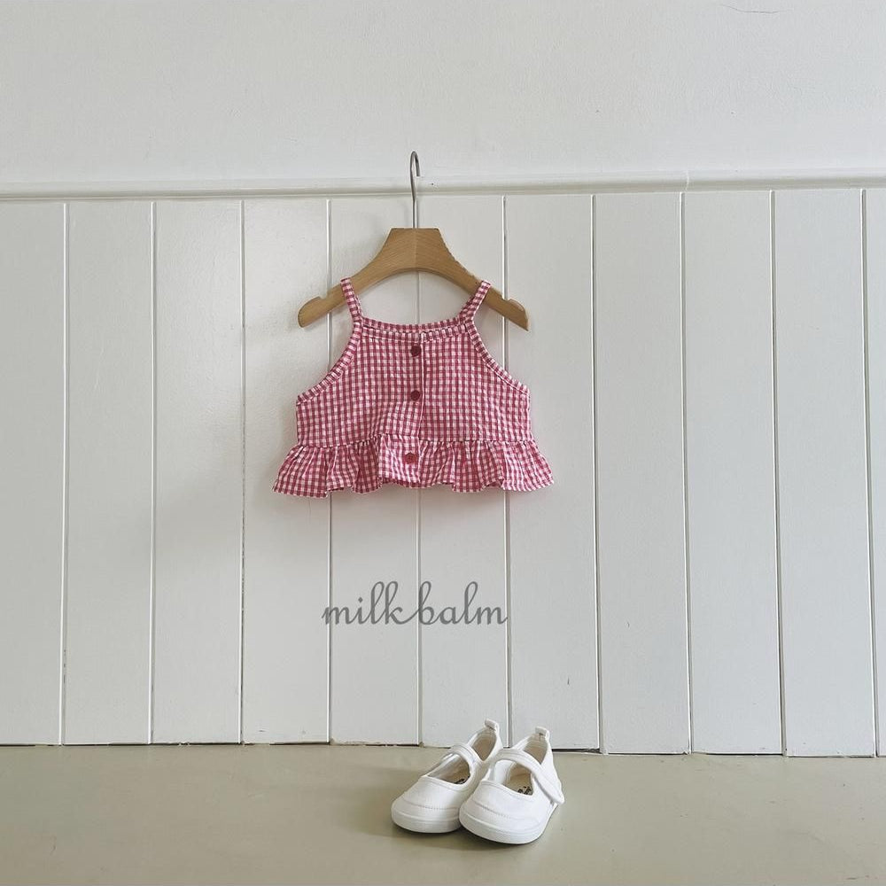 Candy Check Bustier [milk balm]（2026AW） 21