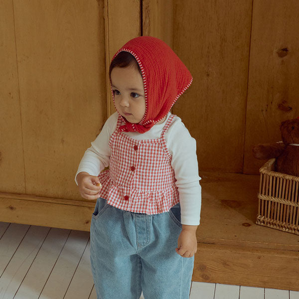 Candy Check Bustier [milk balm]（2026AW） 2