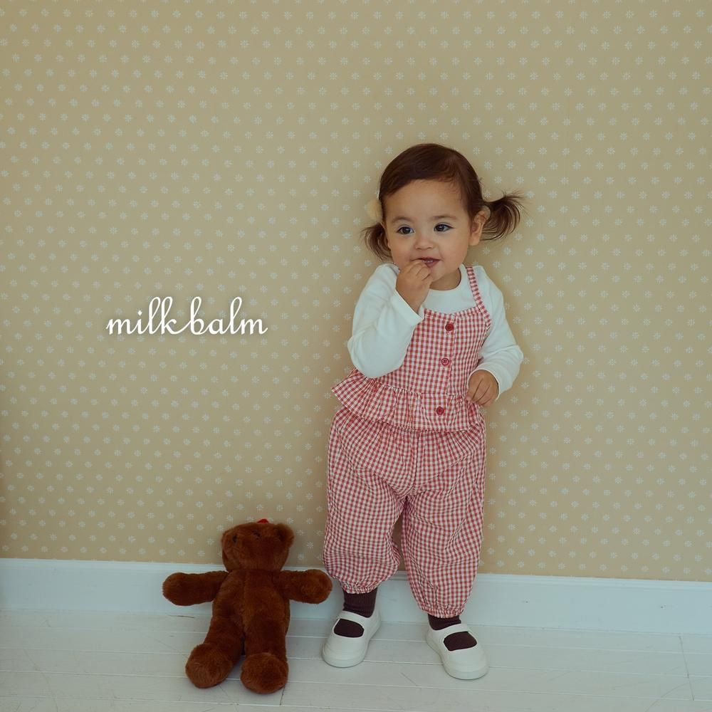 Candy Check Pants [milk balm]（2026AW） 3