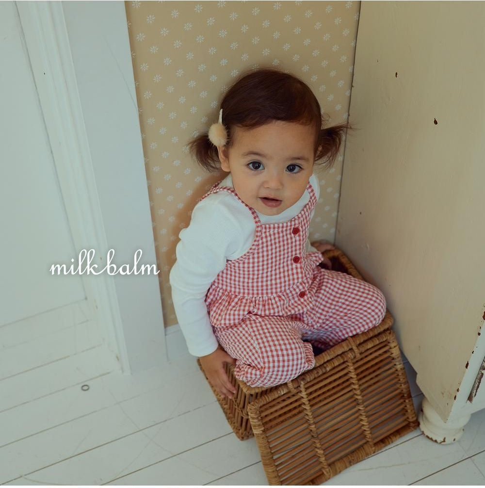 Candy Check Pants [milk balm]（2026AW） 4