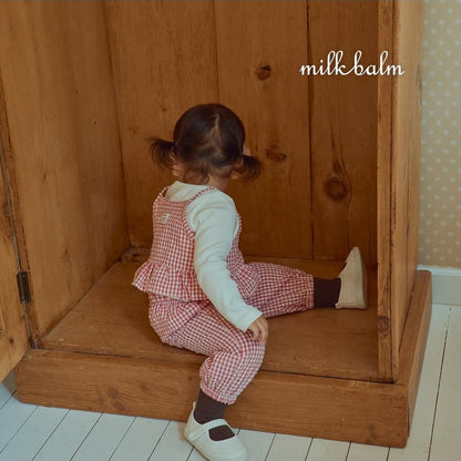 Candy Check Pants [milk balm]（2026AW） 7