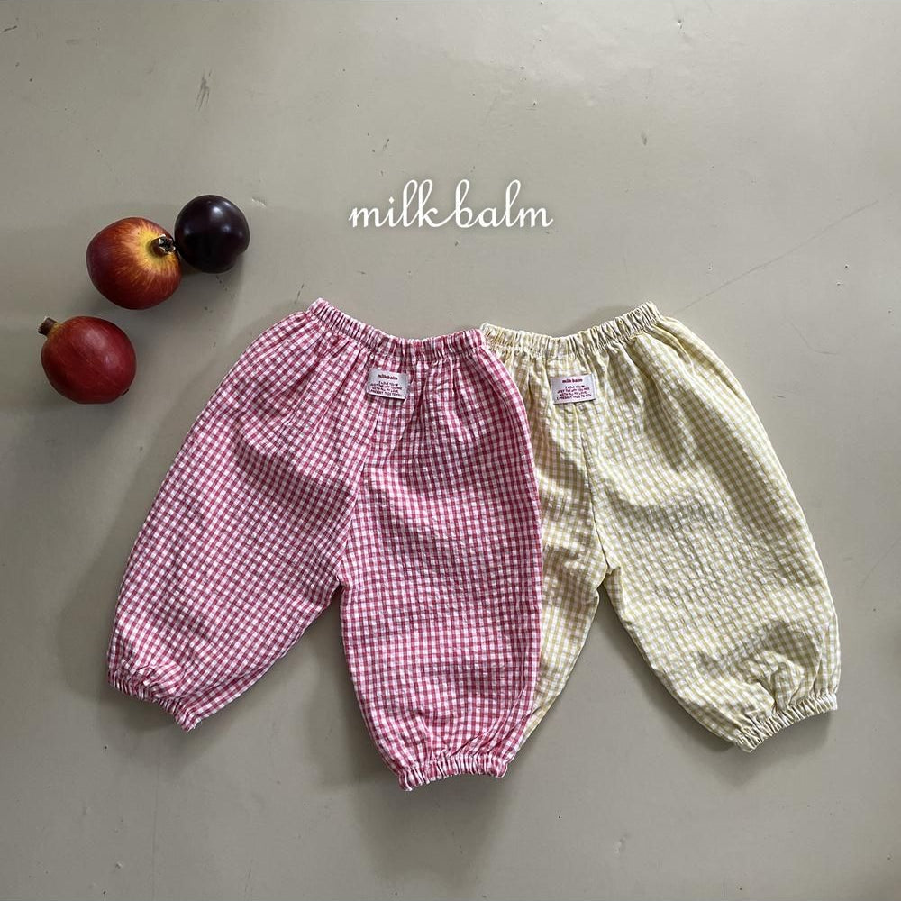 Candy Check Pants [milk balm]（2026AW） 9