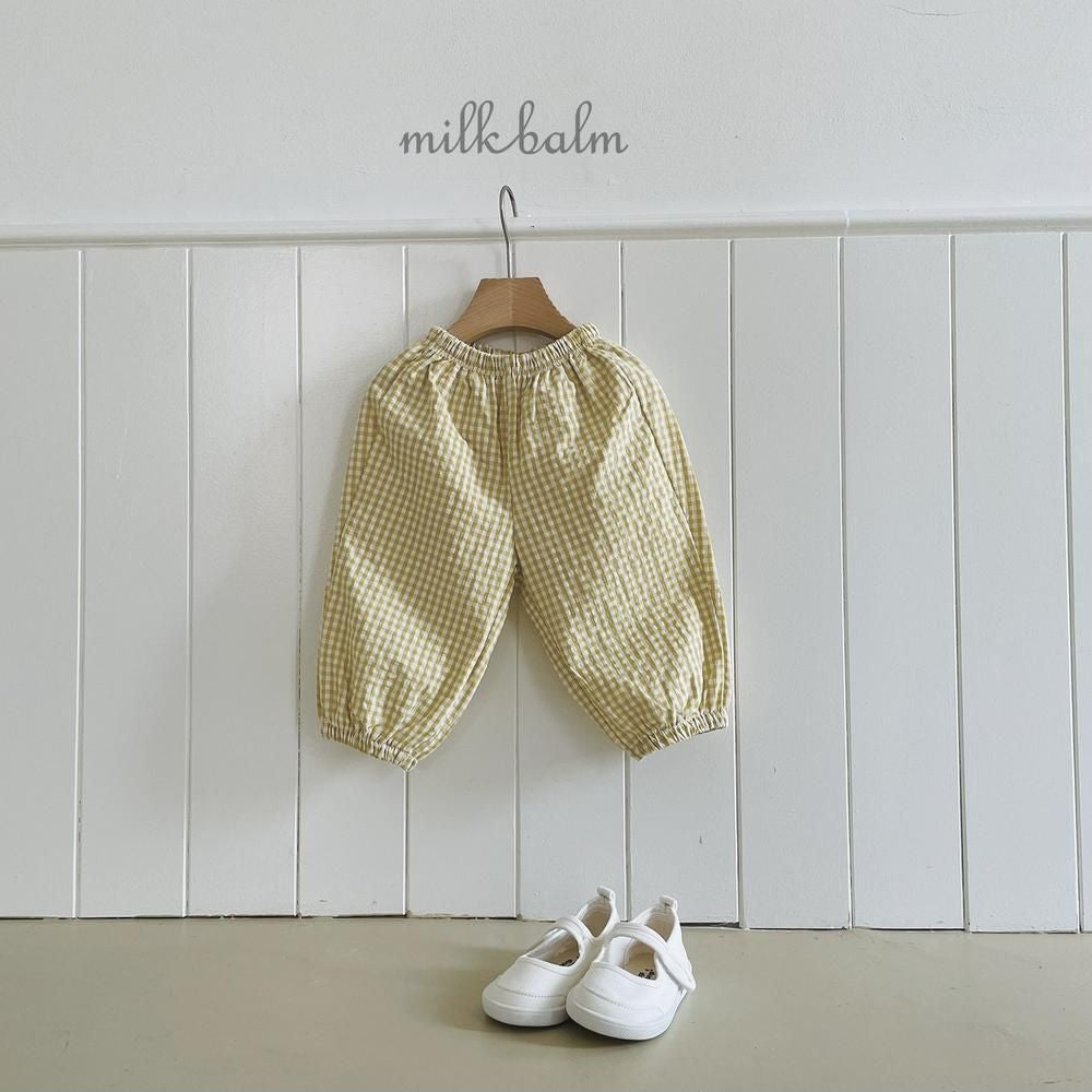 Candy Check Pants [milk balm]（2026AW） 11