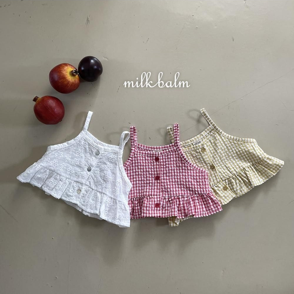 Punched Bustier [milk balm]（2026AW） 12