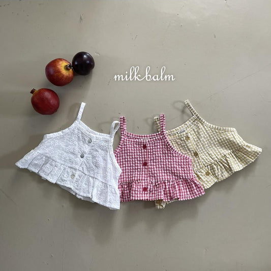 Punched Bustier [milk balm]（2026AW） 12