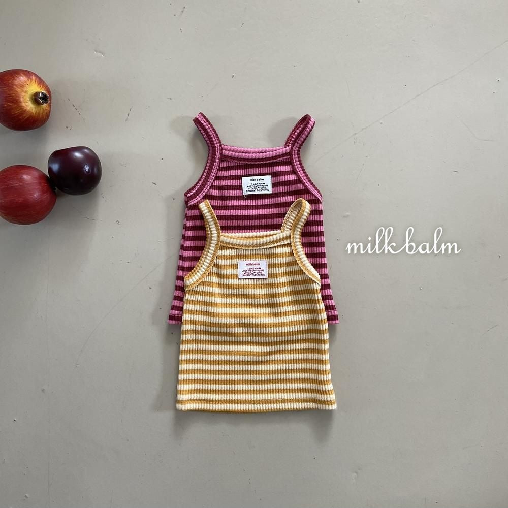 Lollipop Tank Top Tee [milk balm]（2026AW） 19