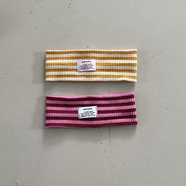 Lollipop Hairband [milk balm]（2026AW） 1