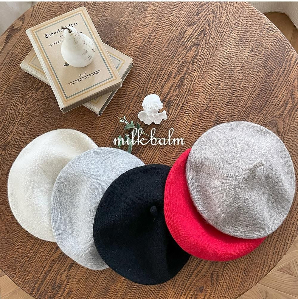 Wool Beret [milk balm]（2026AW） 13