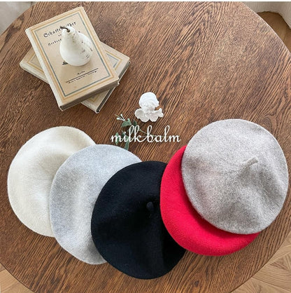 Wool Beret [milk balm]（2026AW） 13