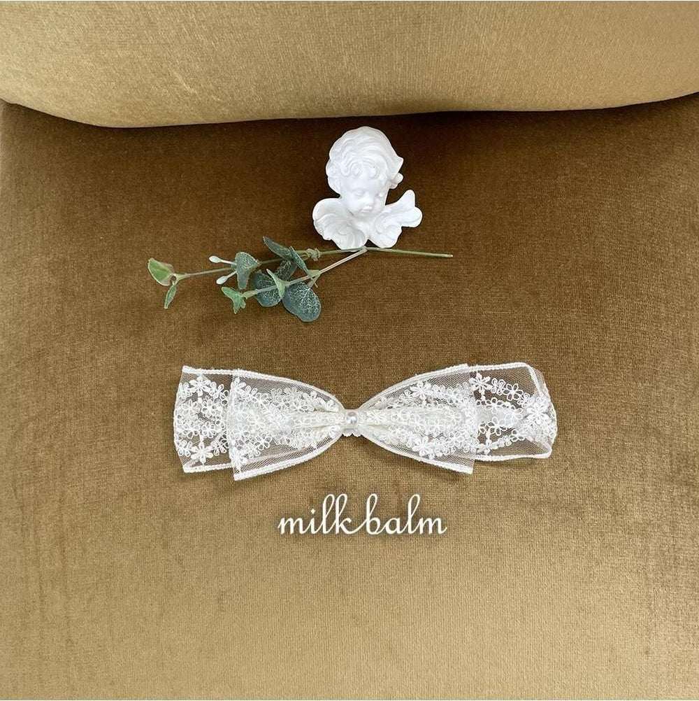 Sophie Hairband [milk balm]（2026AW） 12