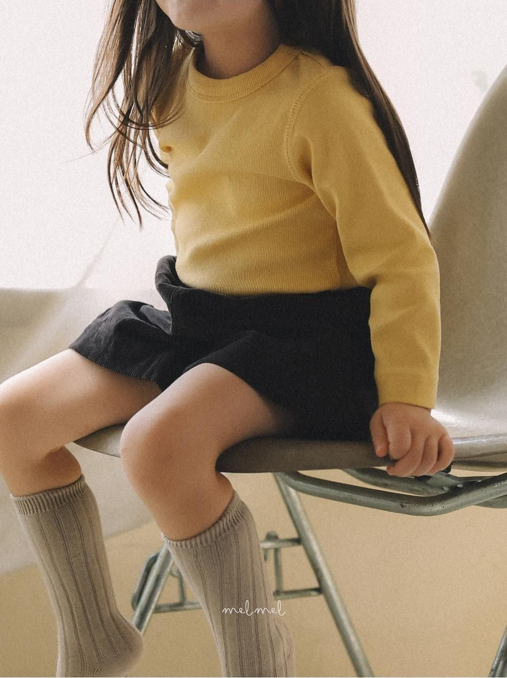 Ribbed Tee [melmel]（2026AW） 11