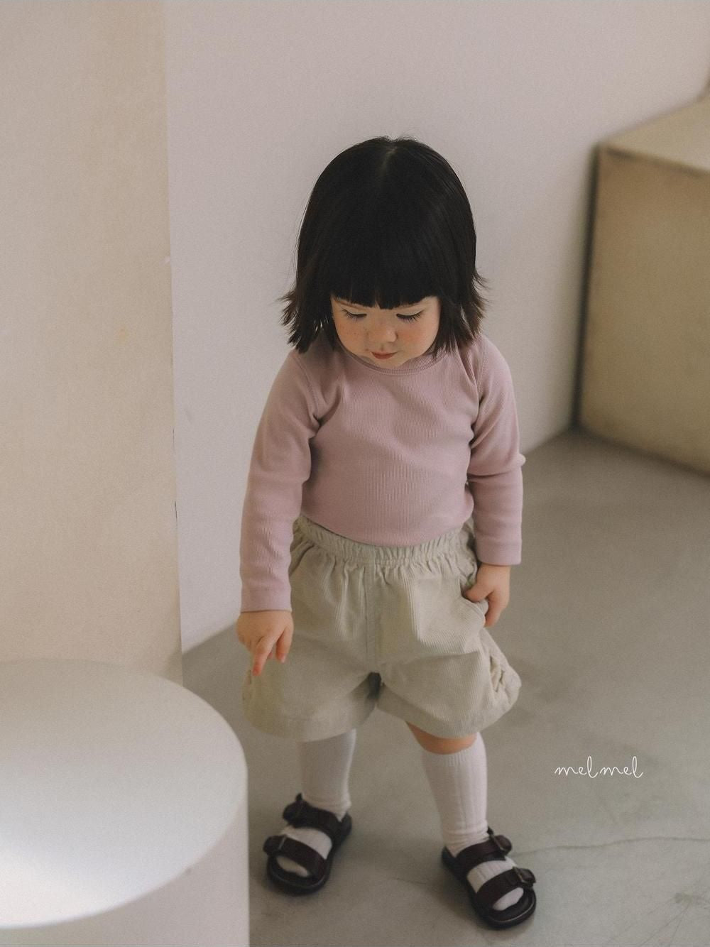 Ribbed Tee [melmel]（2026AW） 18