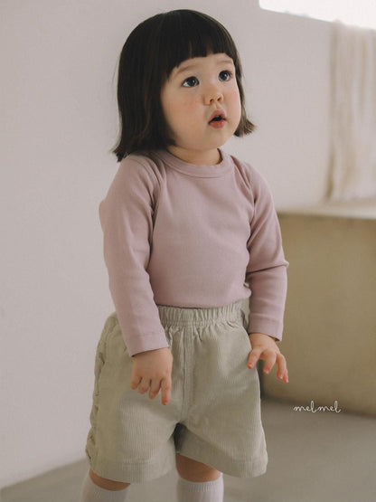 Ribbed Tee [melmel]（2026AW） 19