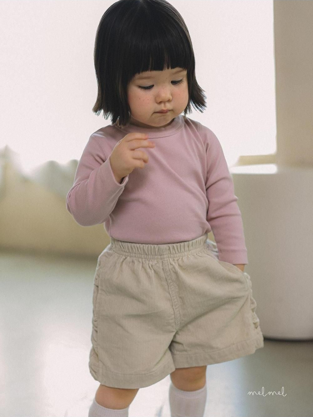 Ribbed Tee [melmel]（2026AW） 20