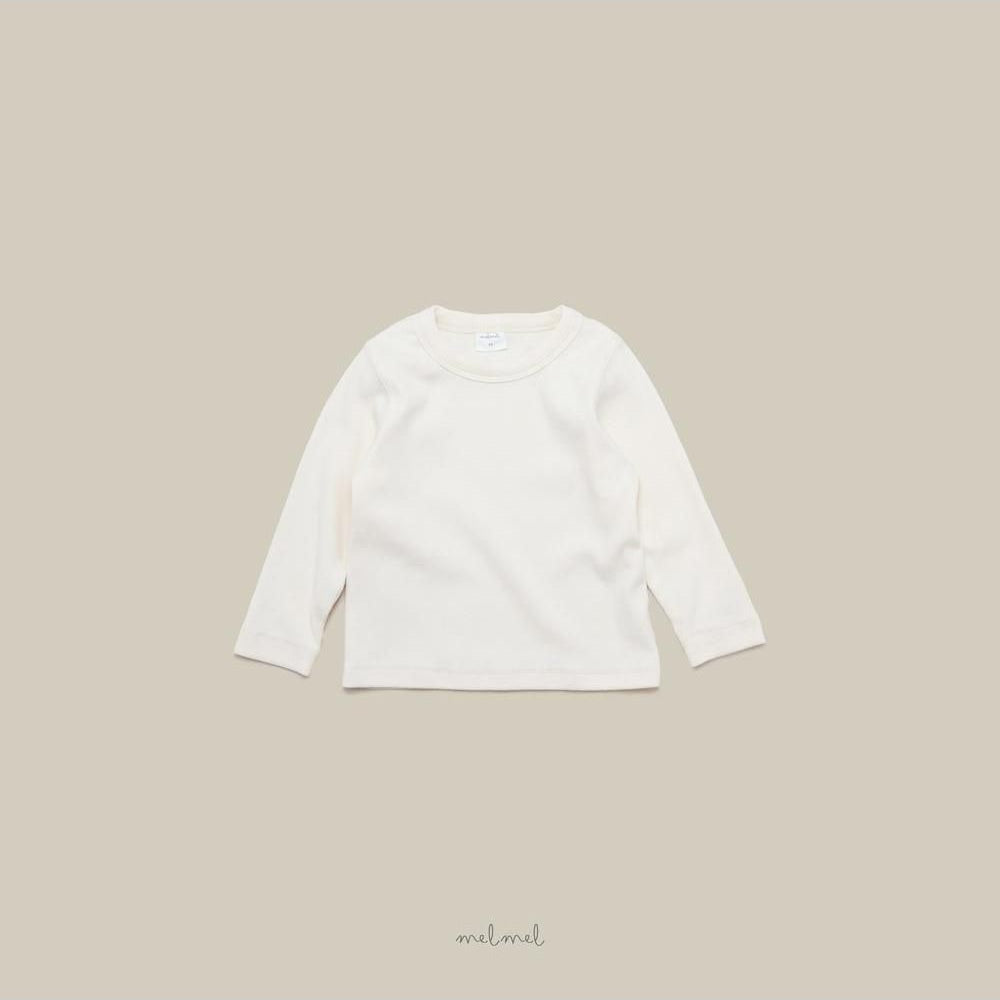 Ribbed Tee [melmel]（2026AW） 23