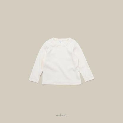 Ribbed Tee [melmel]（2026AW） 23