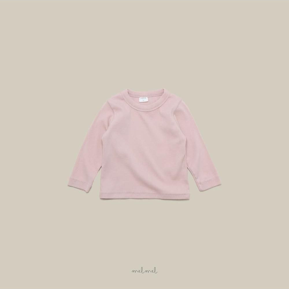 Ribbed Tee [melmel]（2026AW） 24