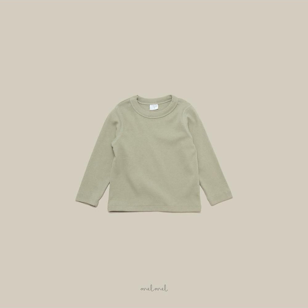 Ribbed Tee [melmel]（2026AW） 26