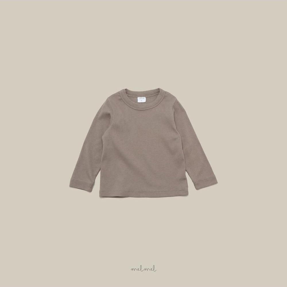 Ribbed Tee [melmel]（2026AW） 27
