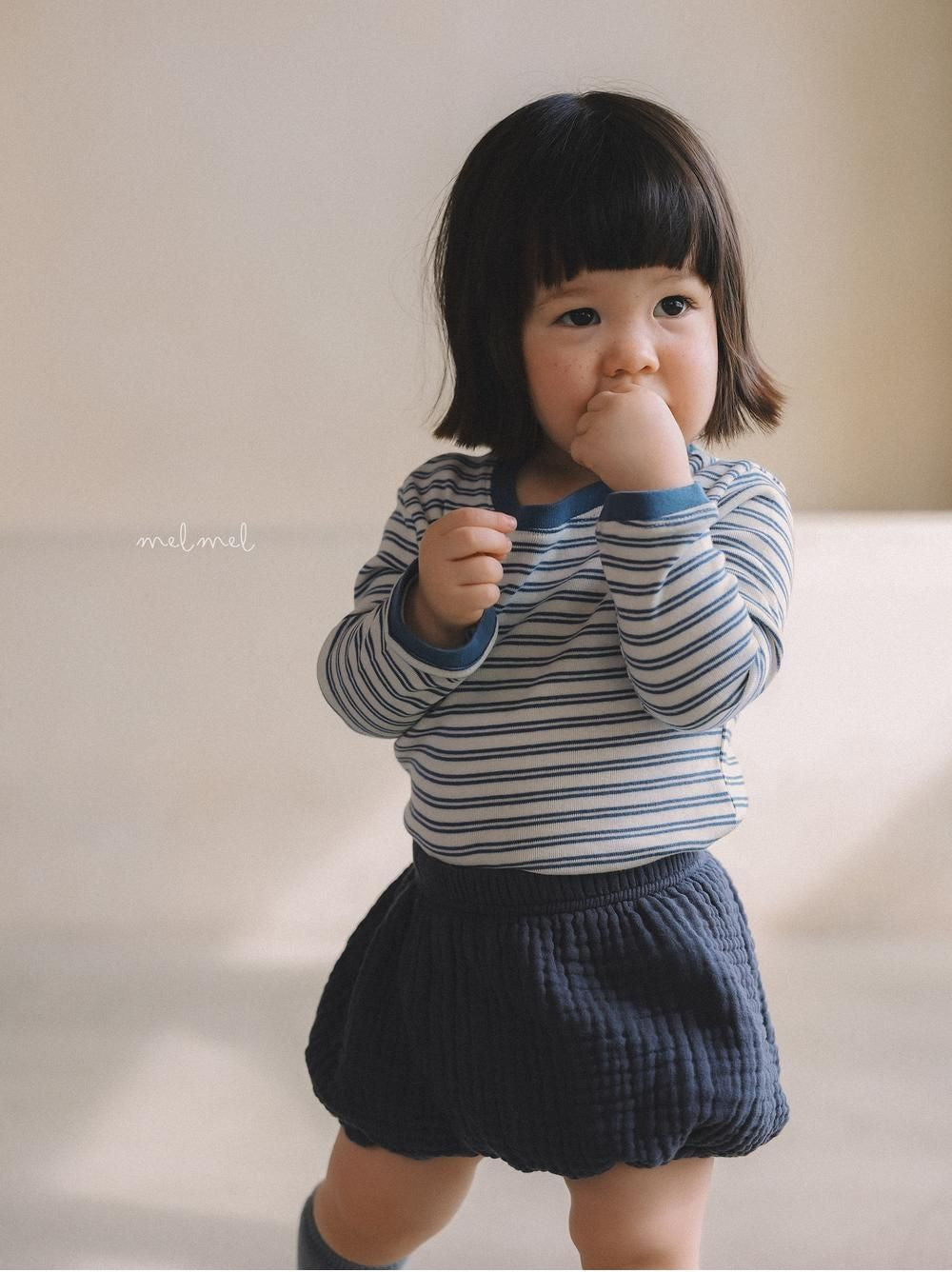 Embossed Short Bloomer [melmel]（2026AW） 3