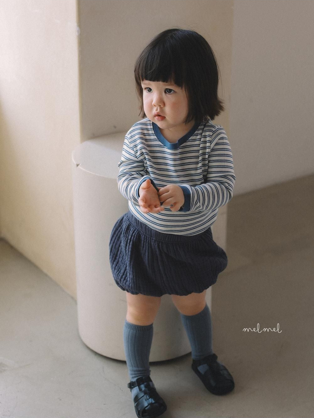 Embossed Short Bloomer [melmel]（2026AW） 5