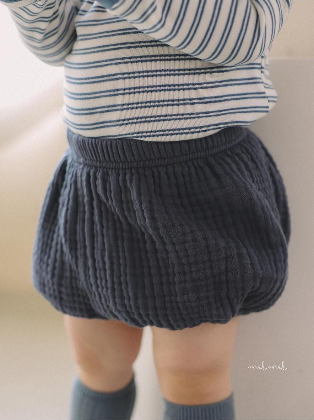 Embossed Short Bloomer [melmel]（2026AW） 6
