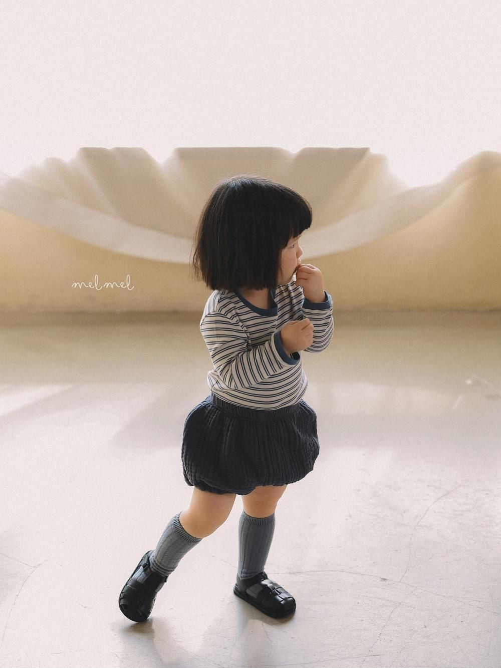 Embossed Short Bloomer [melmel]（2026AW） 7