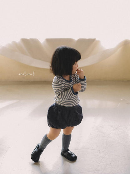 Embossed Short Bloomer [melmel]（2026AW） 7
