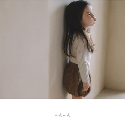 Embossed Short Bloomer [melmel]（2026AW） 15