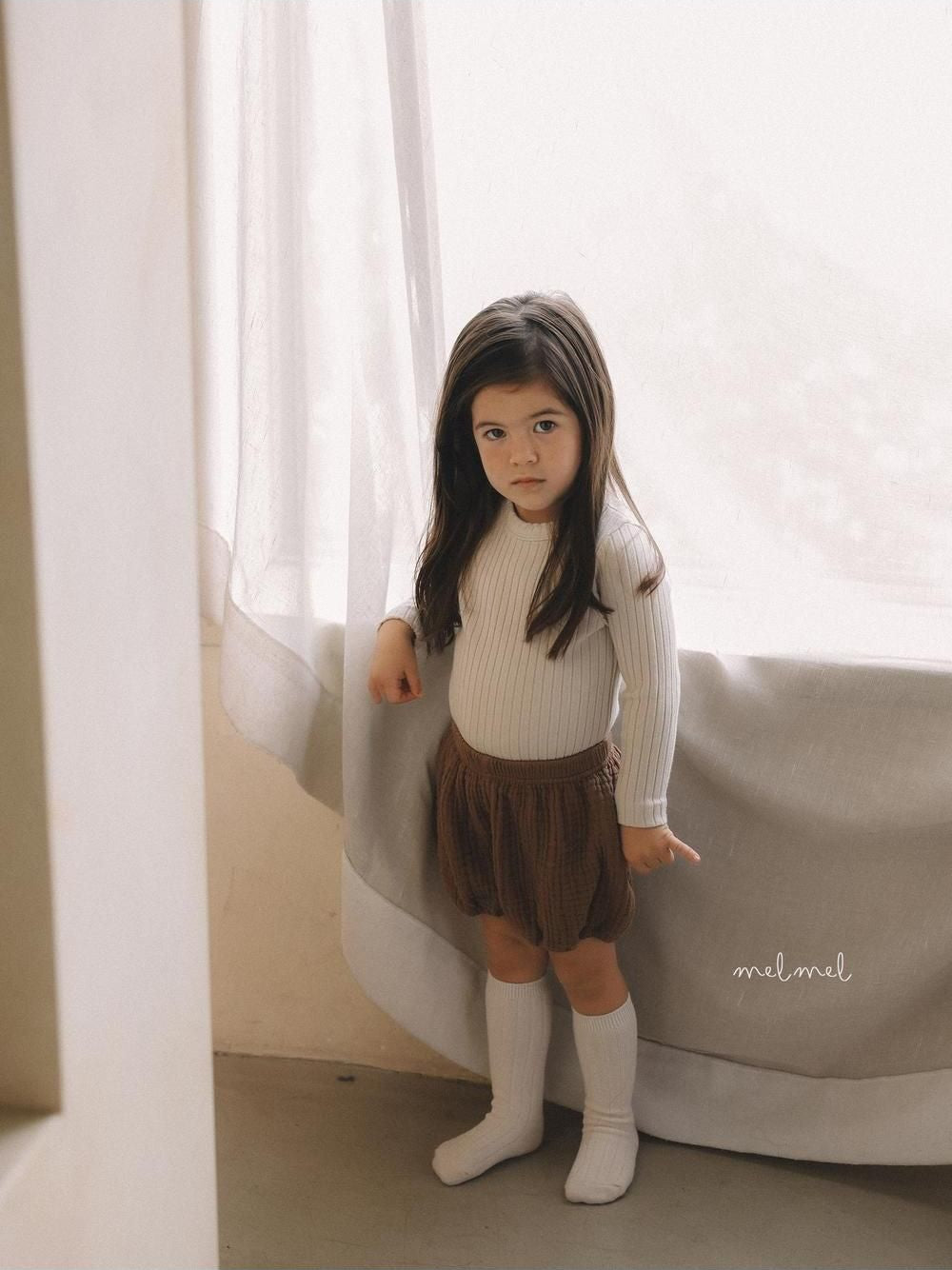 Embossed Short Bloomer [melmel]（2026AW） 16