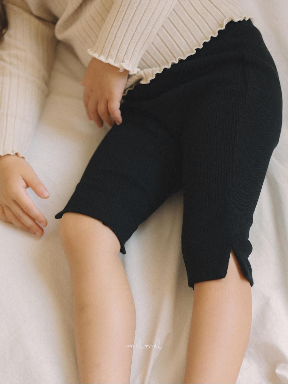 Capri Ribbed Pants [melmel]（2026AW） 2