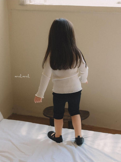 Capri Ribbed Pants [melmel]（2026AW） 3