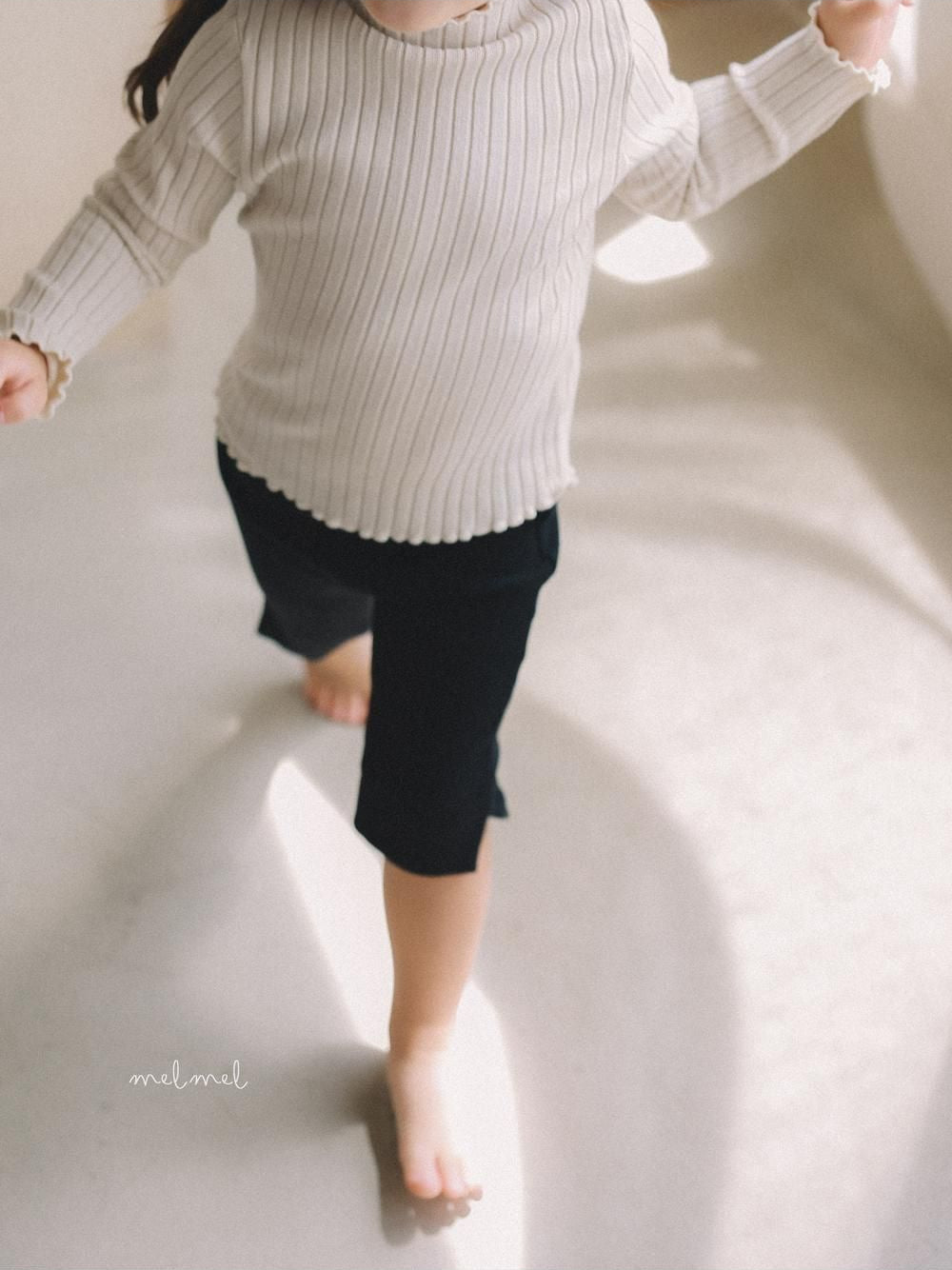 Capri Ribbed Pants [melmel]（2026AW） 4