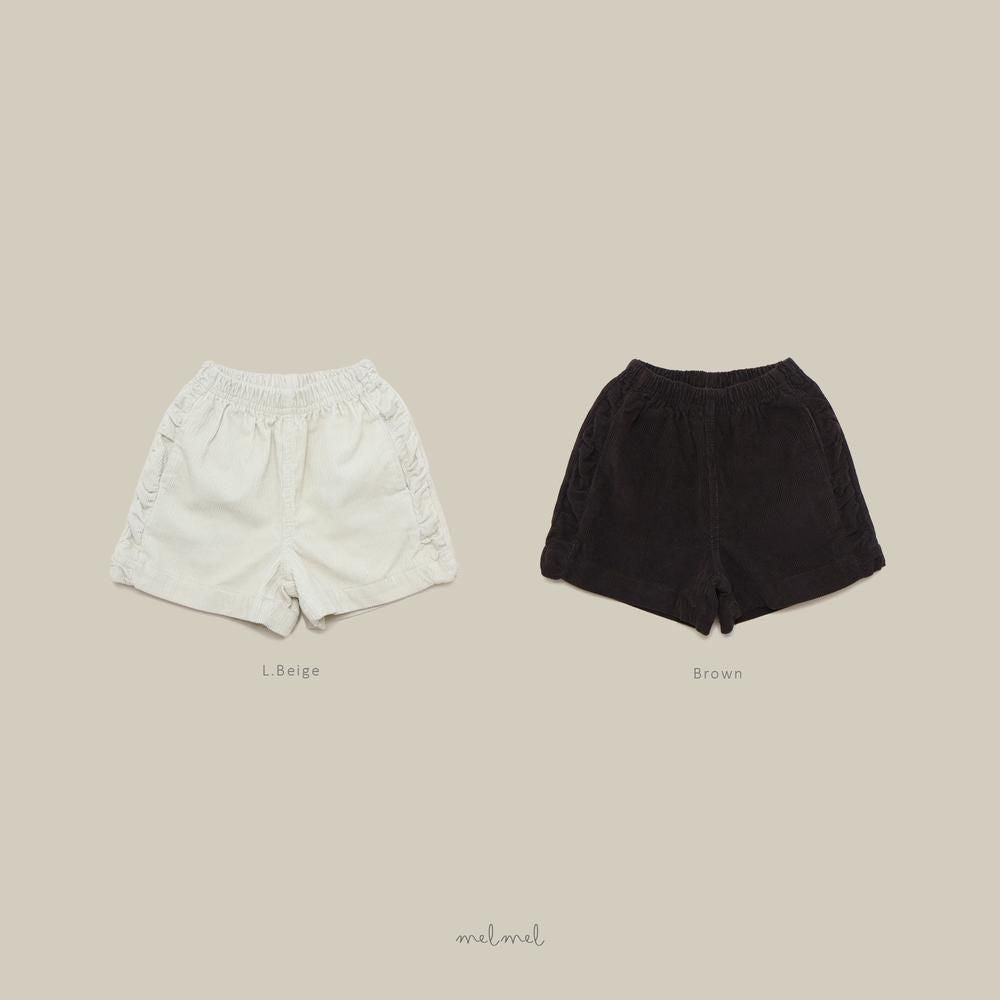 Corduroy Shorts [melmel]（2026AW） 19