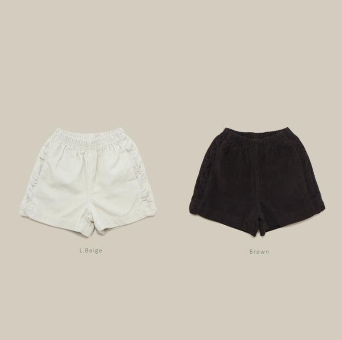 Corduroy Shorts [melmel]（2026AW） 2