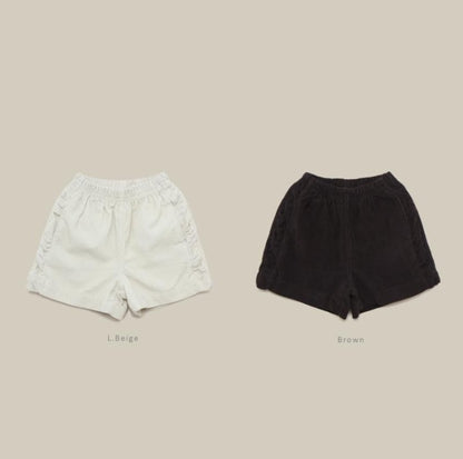 Corduroy Shorts [melmel]（2026AW） 2