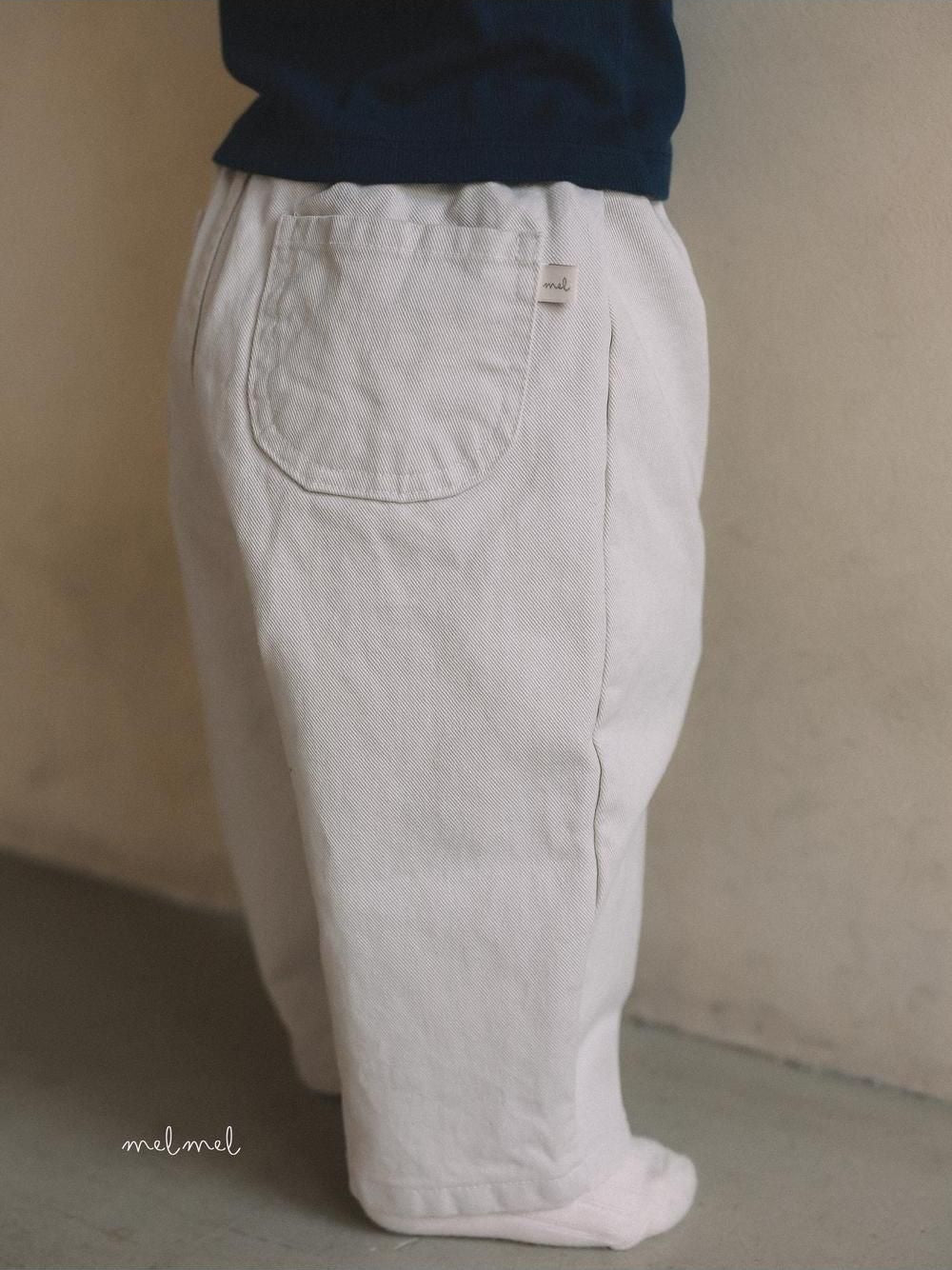 Cotton Baggy Pants [melmel]（2026AW） 4