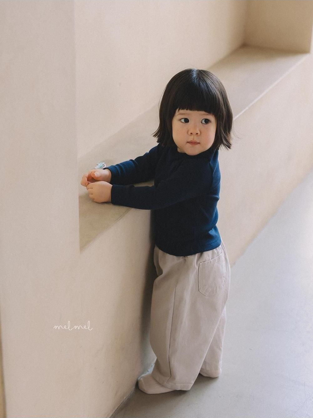 Cotton Baggy Pants [melmel]（2026AW） 6