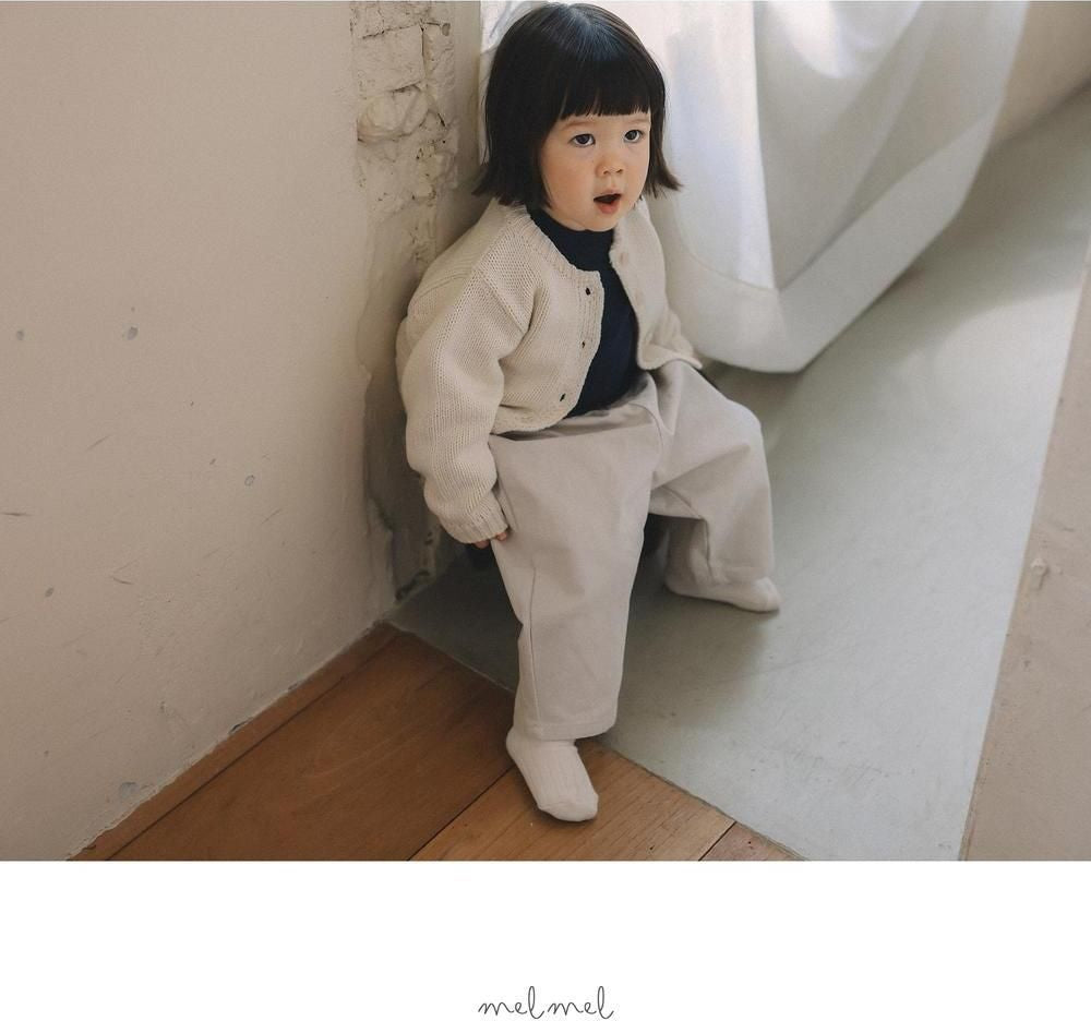 Cotton Baggy Pants [melmel]（2026AW） 8