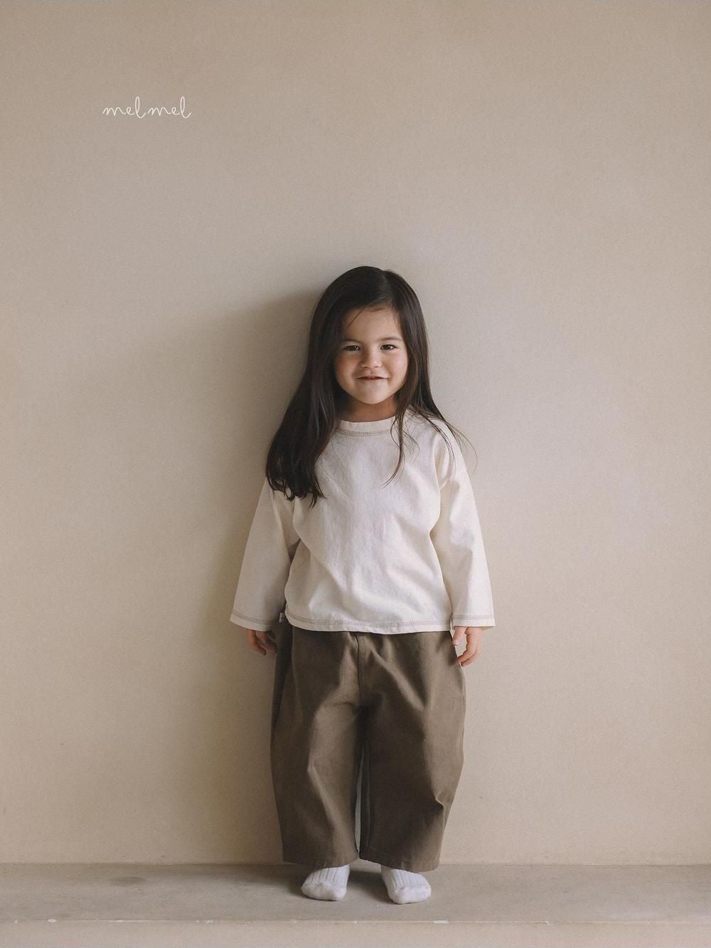 Cotton Baggy Pants [melmel]（2026AW） 10