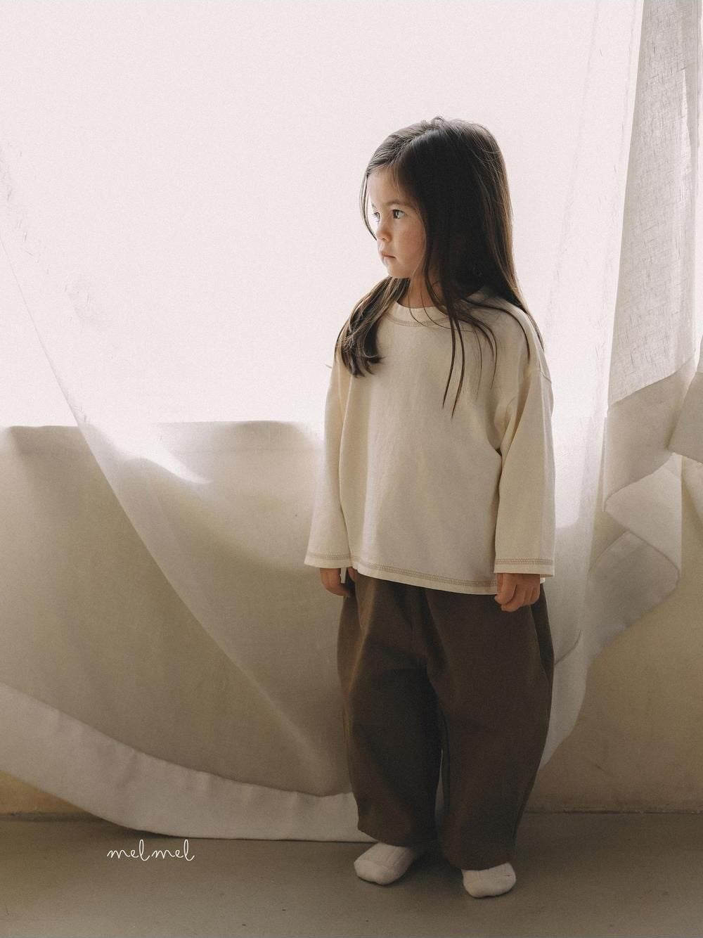 Cotton Baggy Pants [melmel]（2026AW） 16