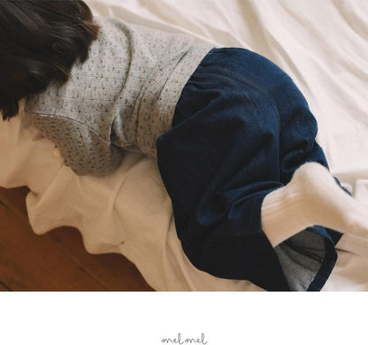 Flower Ribbed Tee [melmel]（2026AW） 7