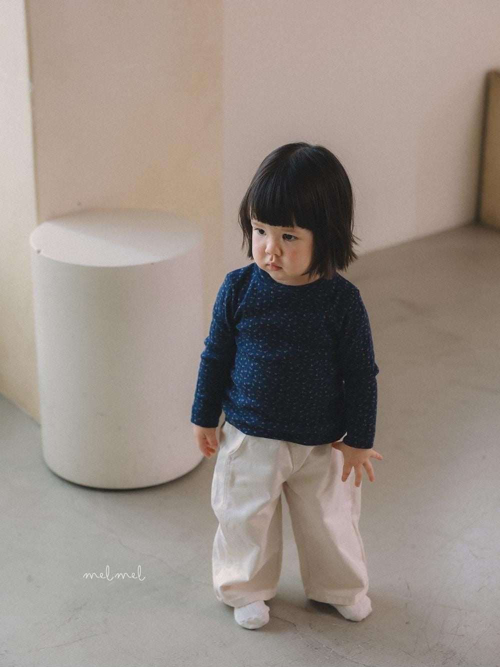 Flower Ribbed Tee [melmel]（2026AW） 9