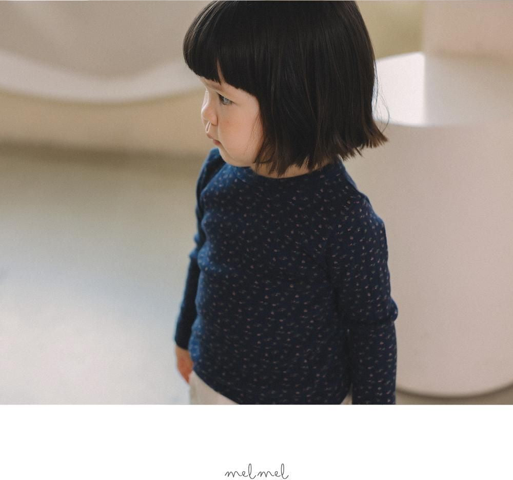 Flower Ribbed Tee [melmel]（2026AW） 11