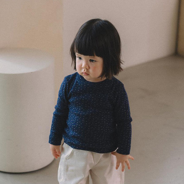 Flower Ribbed Tee [melmel]（2026AW） 2