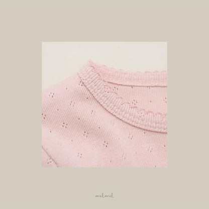Pincord Three-Quarter Tee [melmel]（2026AW） 15