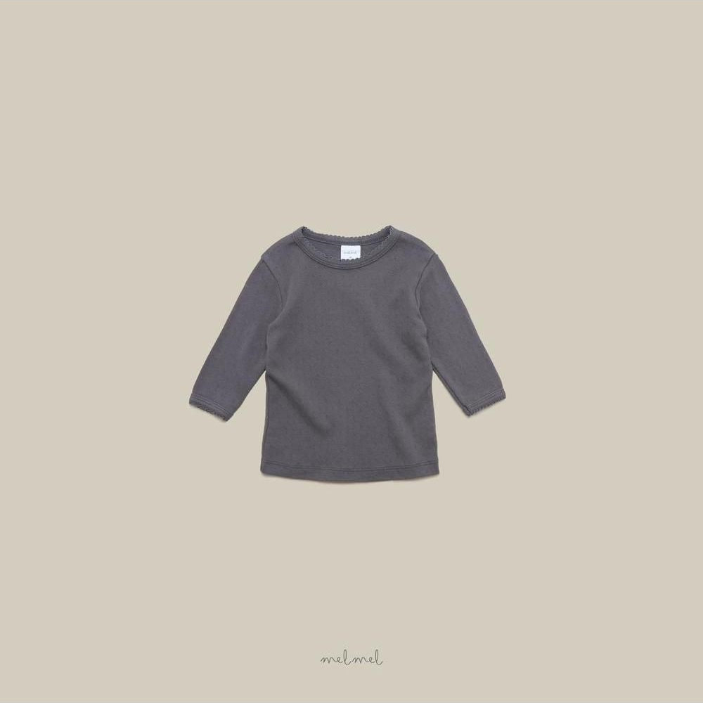 Pincord Three-Quarter Tee [melmel]（2026AW） 19