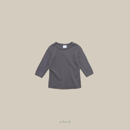Pincord Three-Quarter Tee [melmel]（2026AW） 19