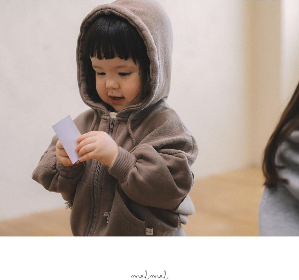 Hoodie Zip-Up [melmel]（2026AW） 5